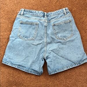 SHEIN Light Blue Denim Jean Shorts